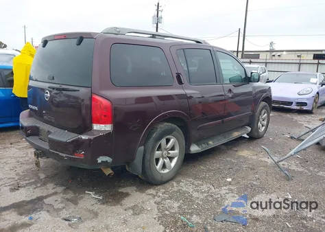 2015 Nissan Armada Platinum/Sl/Sv from USA, damaged, VIN 5N1AA0ND2FN607635